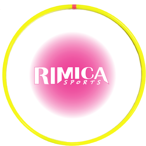 RIMICA 리듬체조 후프 - Yellow / PVC-Free / Made In Korea리미카