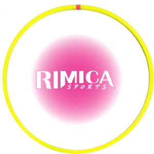 RIMICA 리듬체조 후프 - Yellow / PVC-Free / Made In Korea리미카