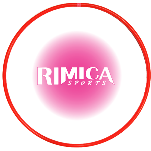 RIMICA 리듬체조 후프 - Red / PVC-Free / Made In Korea리미카